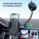 Thumbnail 1 de Qifutan Cell Phone Holder Long Arm for Dashboard 📱