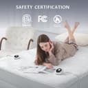 Thumbnail 3 de Queen Size Electric Heated Mattress Pad 12-Heat 🔥🛏️