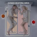 Thumbnail 6 de Queen Size Electric Heated Mattress Pad 12-Heat 🔥🛏️