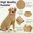 Thumbnail 1 de Queenmore Turtleneck Check Knit Sweater 3XL 🧥