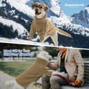 Thumbnail 4 de Queenmore XL Dog Sweater XL warm turtleneck for retriever 🐶