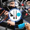 Thumbnail 3 de Qydipclin Windshield Cleaner Kit 10pcs, 4 Pads 🚗