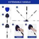 Thumbnail 4 de Qydipclin Windshield Cleaner Kit 10pcs with 1 Spray Bottle 🧽