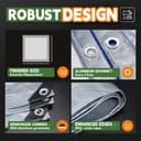 Thumbnail 4 de RAINDEWAY 20x30 ft Waterproof Tarp, 5.5 mil 🛶