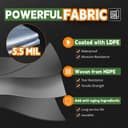 Thumbnail 2 de RAINDEWAY Tarp Waterproof 12x30 Feet 5.5 Mil Multipurpose Tarp 🏕️