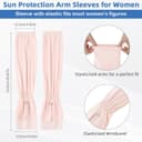 Thumbnail 4 de RainFlowwer UV Sun Protection Arm Sleeves for Women 🧤