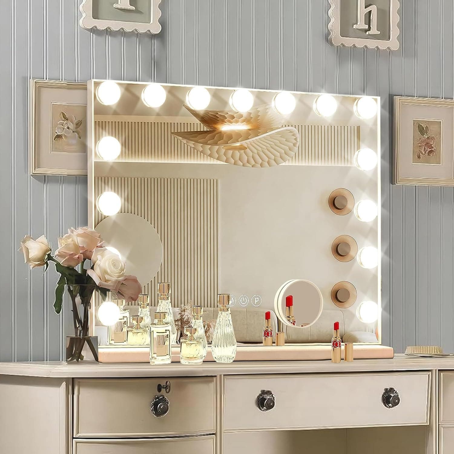 Ratsamee Hollywood Vanity Mirror 23" with 15 bulbs 💡