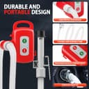 Thumbnail 4 de Rechargeable Fuel Transfer Pump with Auto-Stop ⌁ 🚬