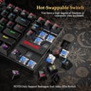 Thumbnail 3 de Redragon K552P TKL Mechanical Gaming Keyboard 87-Key 🎧