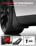 Thumbnail 2 de REEVAA Model Y Juniper Mud Flaps Set of 4 🚗