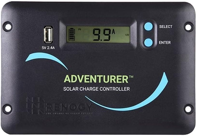 Renogy 30A PWM Solar Charge Controller ⚡