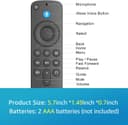 Thumbnail 6 de Replacement Voice Remote Control for TV Stick 🎧