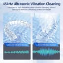 Thumbnail 4 de Retainer Cleaner 45kHz Ultrasonic, 200ML Cleaner 🪥