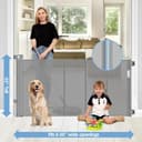Thumbnail 1 de Retractable Baby Gate 55" Wide Mesh for Homes 🚪