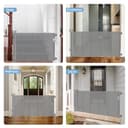 Thumbnail 6 de Retractable Baby Gate 55" Wide Mesh for Homes 🚪