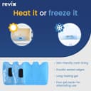 Thumbnail 4 de REVIX Wisdom Teeth Ice Pack Head Wrap with 4 Gel Packs 🩺