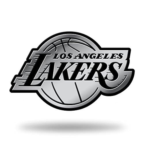 Rico Industries NBA Los Angeles Lakers Chrome Auto Emblem 🚗