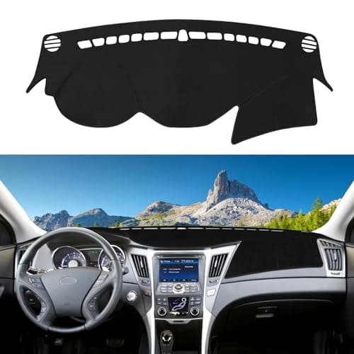 Rilsen Dashboard Cover Mat for Hyundai Sonata 2011–2014 🚗
