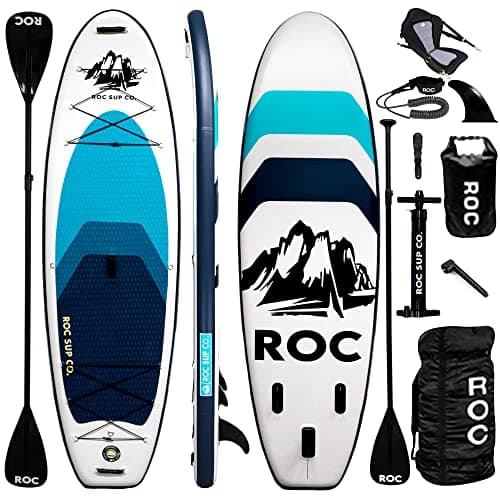 Roc Inflatable Stand Up Paddle Board 10'6" — Wide Stable Design 🏄♂️