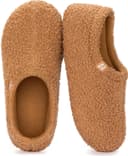 Thumbnail principal de RockDove Women's Teddy Fleece Closed Back Slippers 🎧