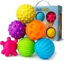 Thumbnail principal de ROHSCE Baby Textured Multi Sensory Massage Balls 6-pack 🧸