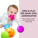 Thumbnail 4 de ROHSCE Baby Textured Multi Sensory Massage Balls 6-pack 🧸