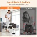 Thumbnail 2 de Rotating Electric Bathroom Cleaner wireless brush 🧼