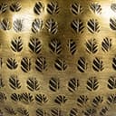 Thumbnail 3 de Round Hammered Metal Container Bird Finial Brass Finish 🏺