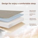 Thumbnail 2 de ROXGOX Memory Foam Trifold Mattress Twin 75"x38" 🛏️