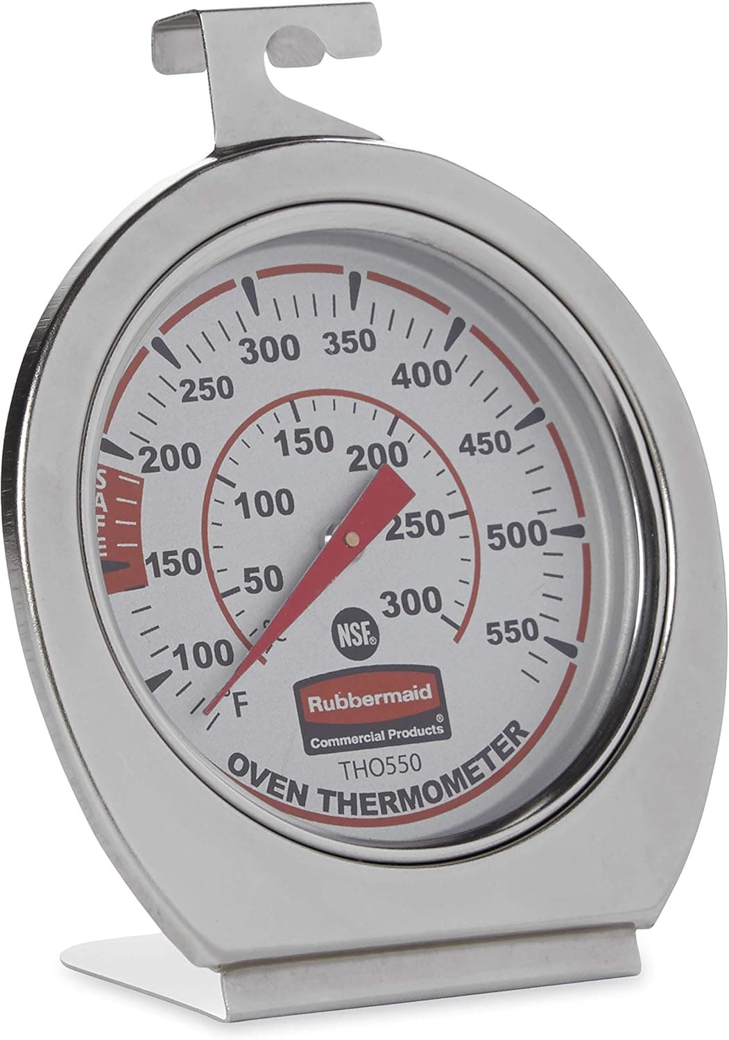 Rubbermaid Commercial Stainless Steel Monitoring Thermometer 60–580°F 🍽️