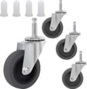 Thumbnail principal de Rubbermaid 3-Inch Swivel Stem Caster 7/16" 🛒