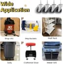 Thumbnail 5 de Rubbermaid 3-Inch Swivel Stem Caster 7/16" 🛒