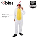 Thumbnail 1 de Rubies Chicken Comfywear Hooded Jumpsuit for Kids 🧸