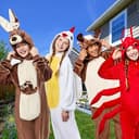 Thumbnail 6 de Rubies Chicken Comfywear Hooded Jumpsuit for Kids 🧸