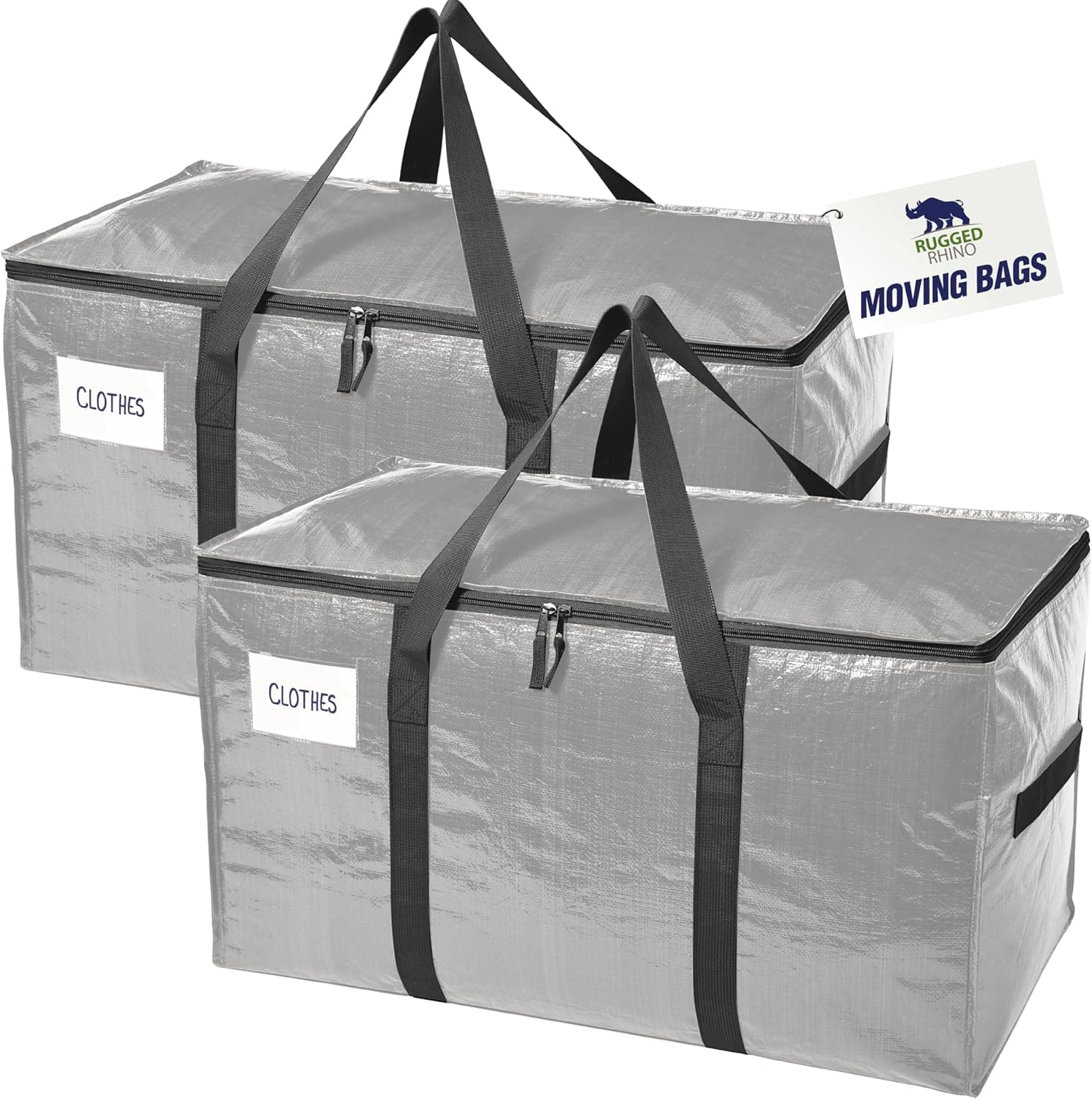 RUGGED RHINO 4 Pack Extra Large Moving Bags 📦
