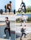 Thumbnail 4 de Runhit Men’s Compression Pants 1 Pair 🩳