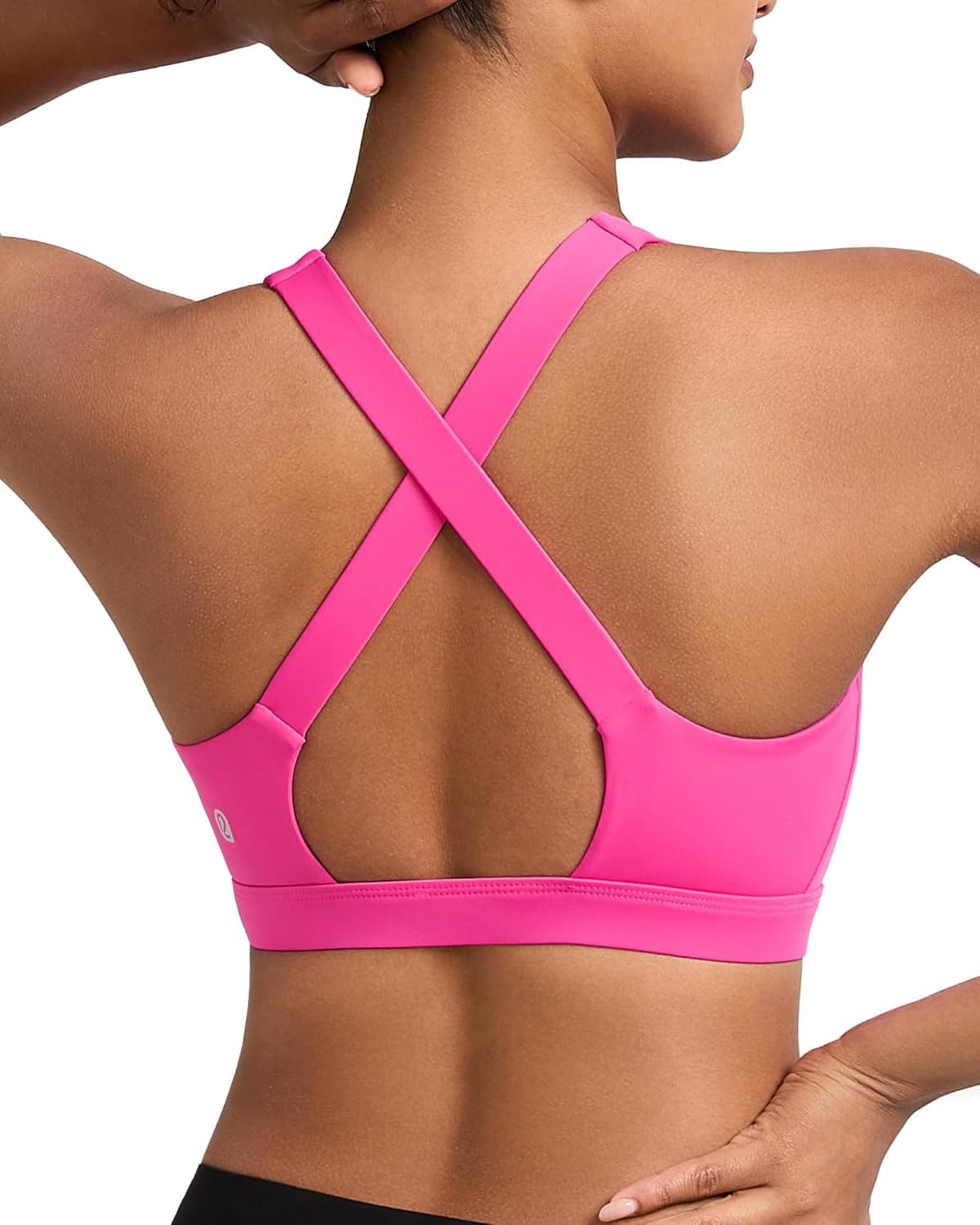 RUNNING GIRL Molded Cup High-Impact Sports Bra 🎽