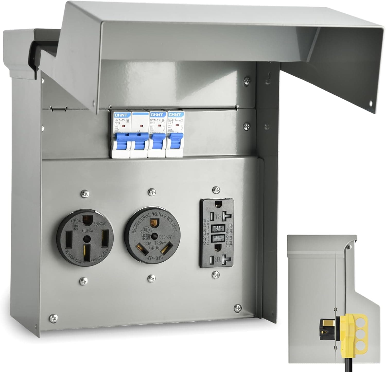 RV Electrical Panel with Breaker 30A/50A ⚡🚌