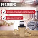 Thumbnail 1 de RV Water Pressure Regulator with Gauge ⚙️