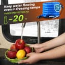 Thumbnail 1 de RVMATE Heated Water Hose for RV 50FT -20°F Thermostat 🫗
