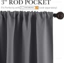 Thumbnail 1 de RYB HOME Short Curtains Gray 42x36 in set of 2 🪟