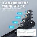 Thumbnail 2 de Sabrent EC-SNVE USB 3.2 M.2 NVMe/SATA SSD Enclosure 📦