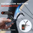 Thumbnail 1 de SAILHAPI Mini Bike Tire Pump 150 PSI ⌚