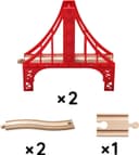 Thumbnail 3 de SainSmart Jr. Double Suspension Bridge Set for Trains 🚂