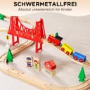 Thumbnail 3 de SainSmart Jr. Wooden Train Set for Toddlers 🚂