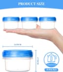 Thumbnail 4 de Salad Dressing Containers 2 oz, Reusable Leak-Proof 🥫