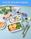 Thumbnail 5 de Salad Dressing Containers 2 oz, Reusable Leak-Proof 🥫