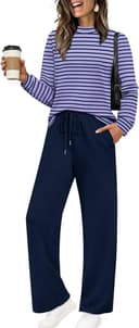 Thumbnail 2 de Sampeel Two Piece Set Mock Neck Loungewear XS-2XL 👗