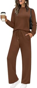 Thumbnail 4 de Sampeel Two Piece Set Mock Neck Loungewear XS-2XL 👗