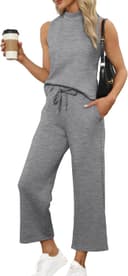 Thumbnail principal de SAMPEEL Two Piece Summer Set crop pants 👗